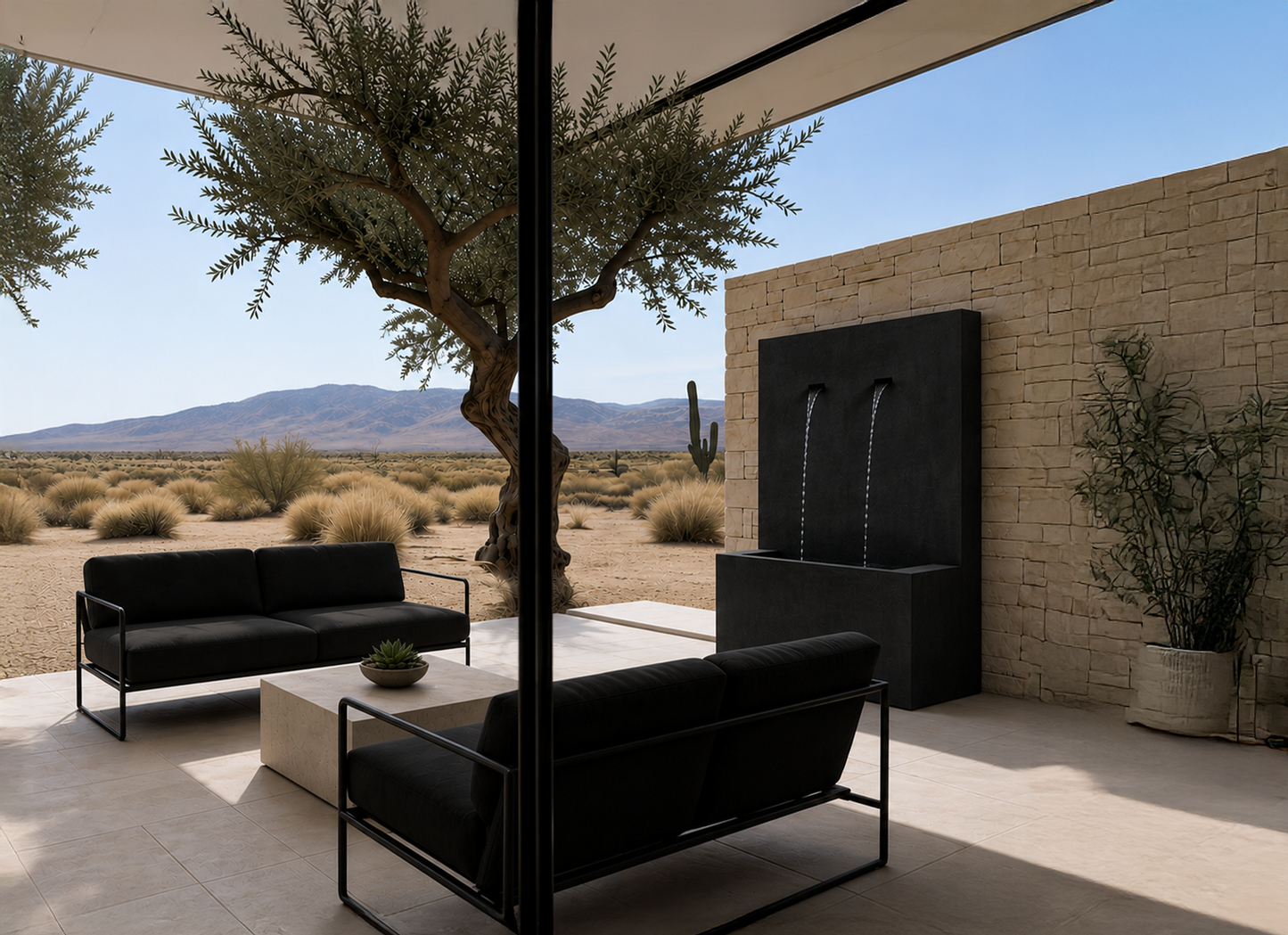 Modern Wall fountain