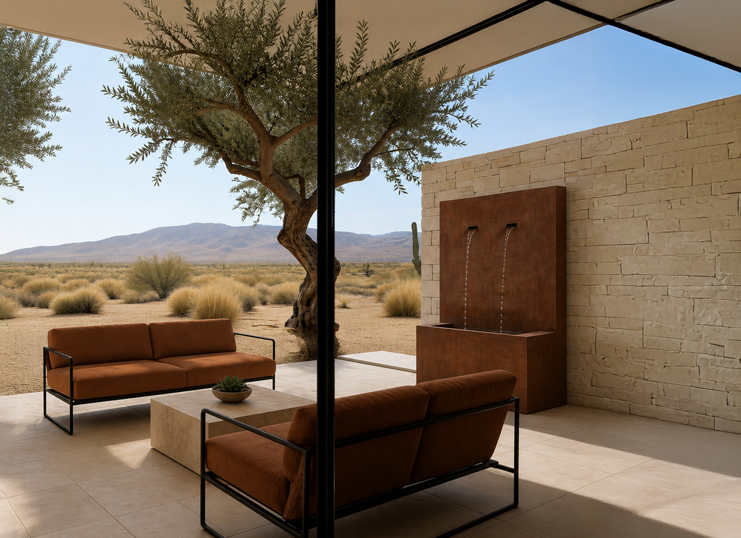 Modern Wall fountain