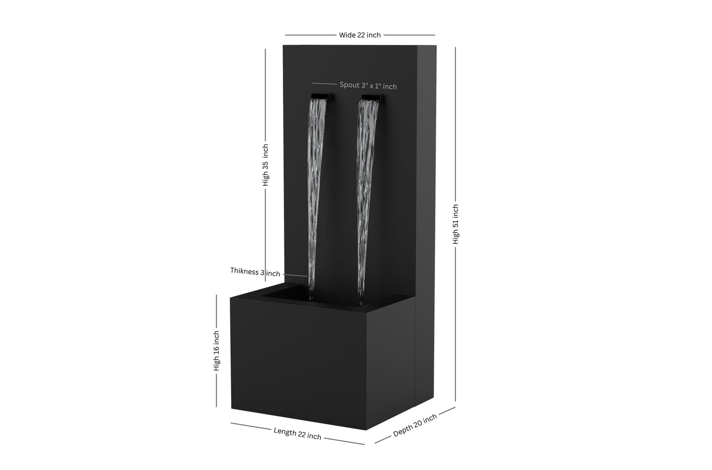 Modern Wall fountain
