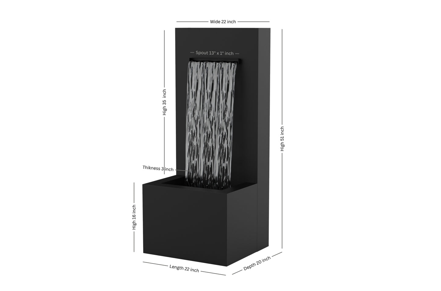 Modern Wall fountain