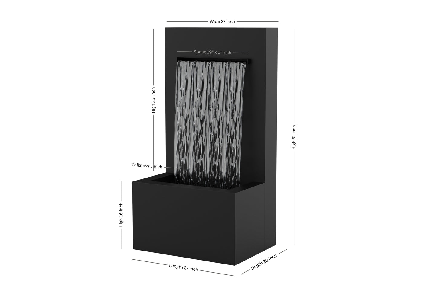 Modern Wall fountain