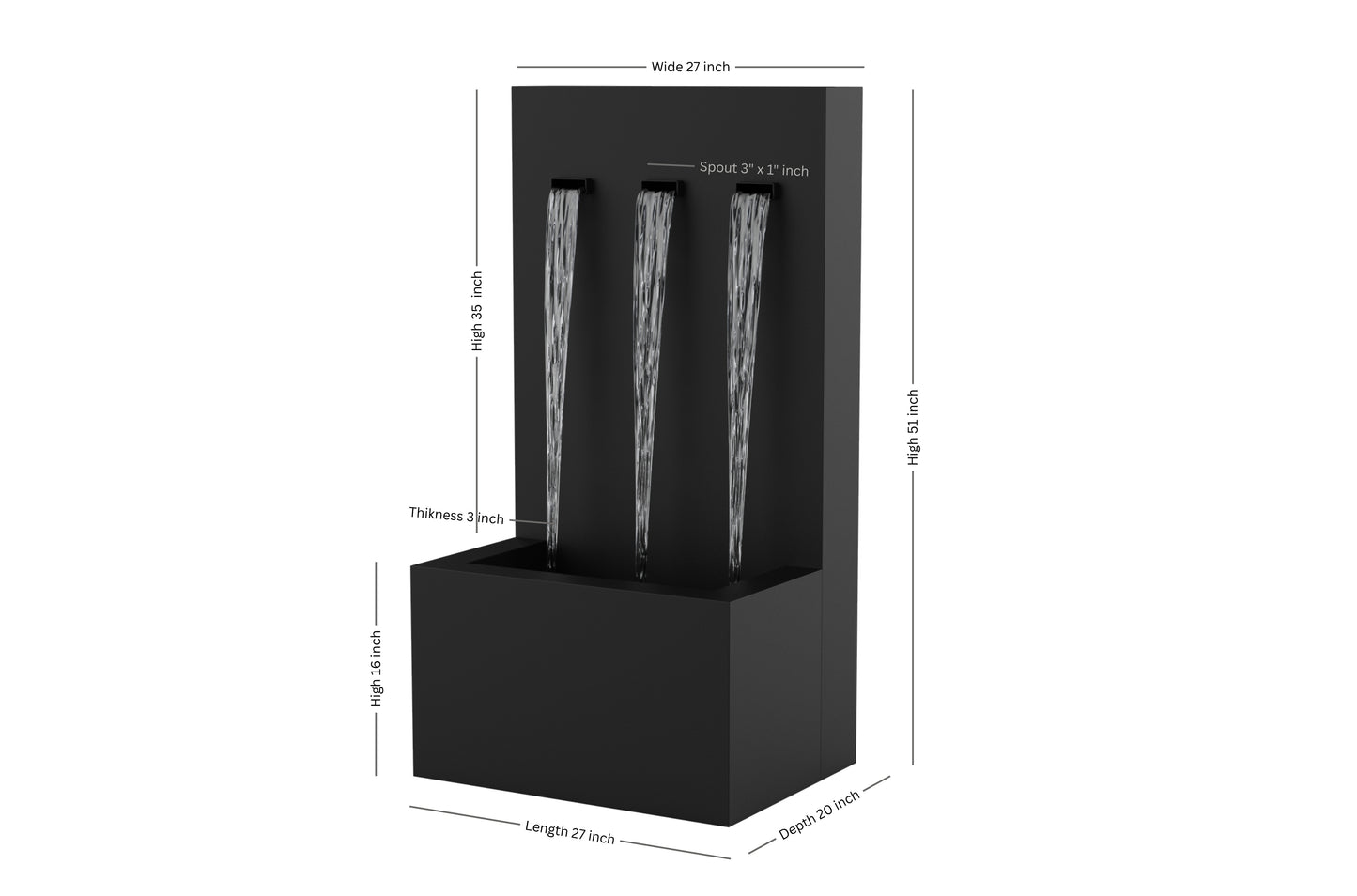 Modern Wall fountain