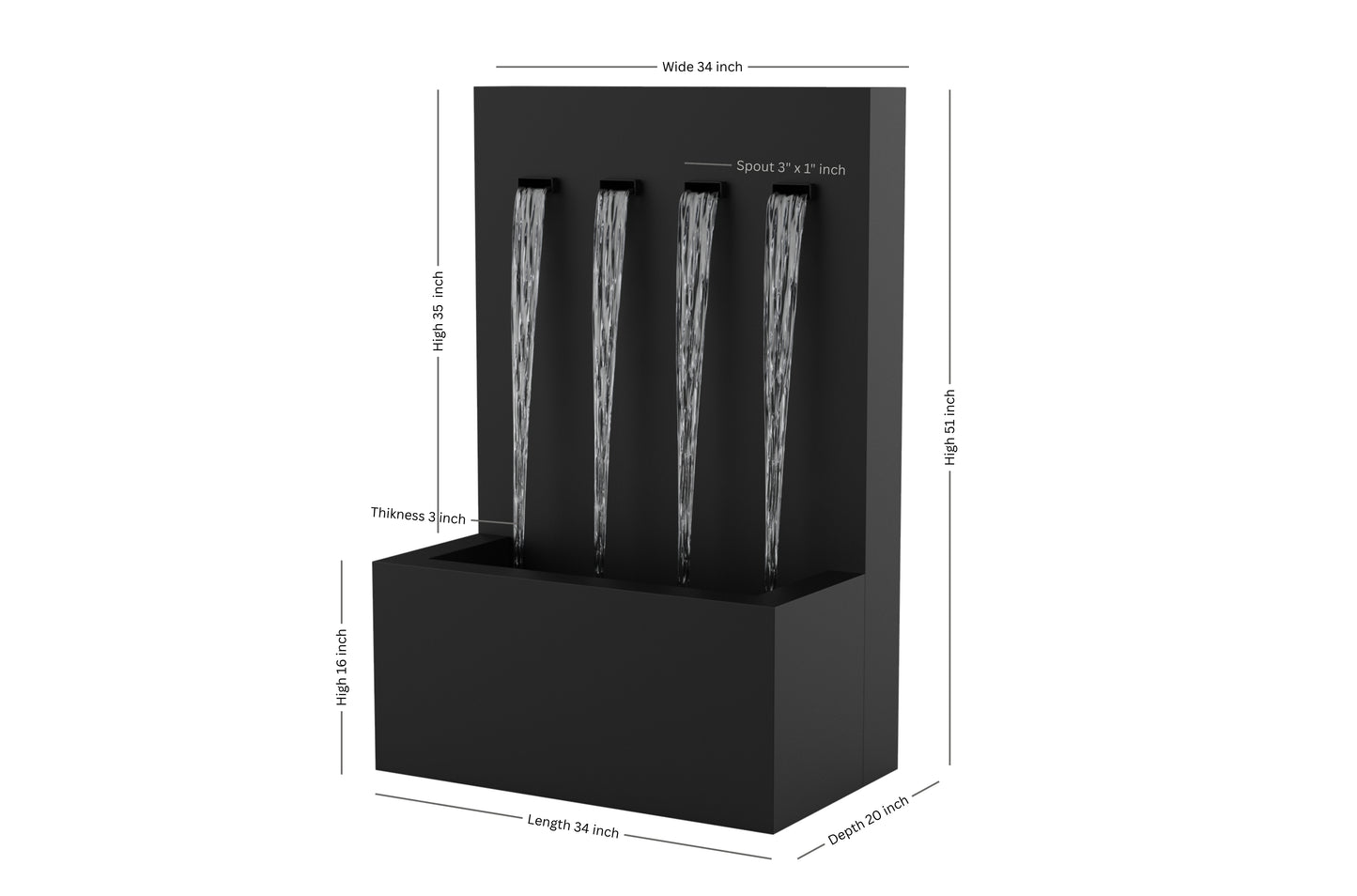 Modern Wall fountain