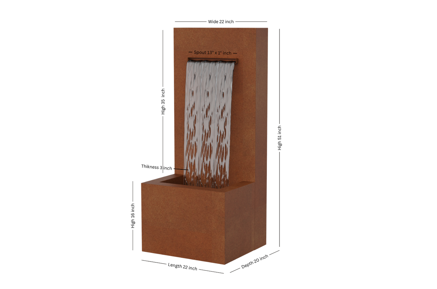 Modern Wall fountain