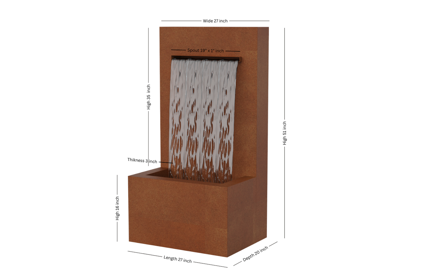 Modern Wall fountain