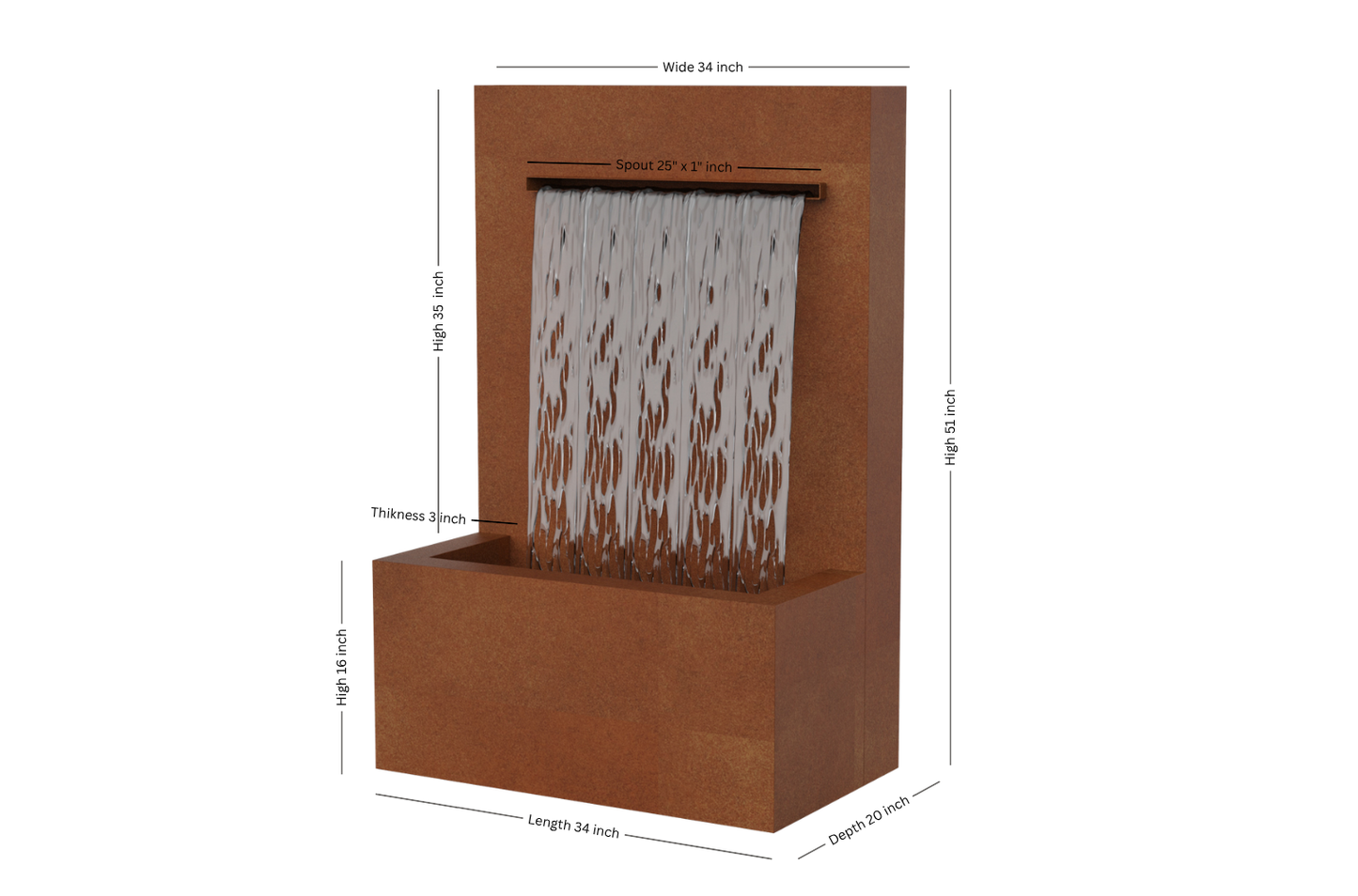 Modern Wall fountain