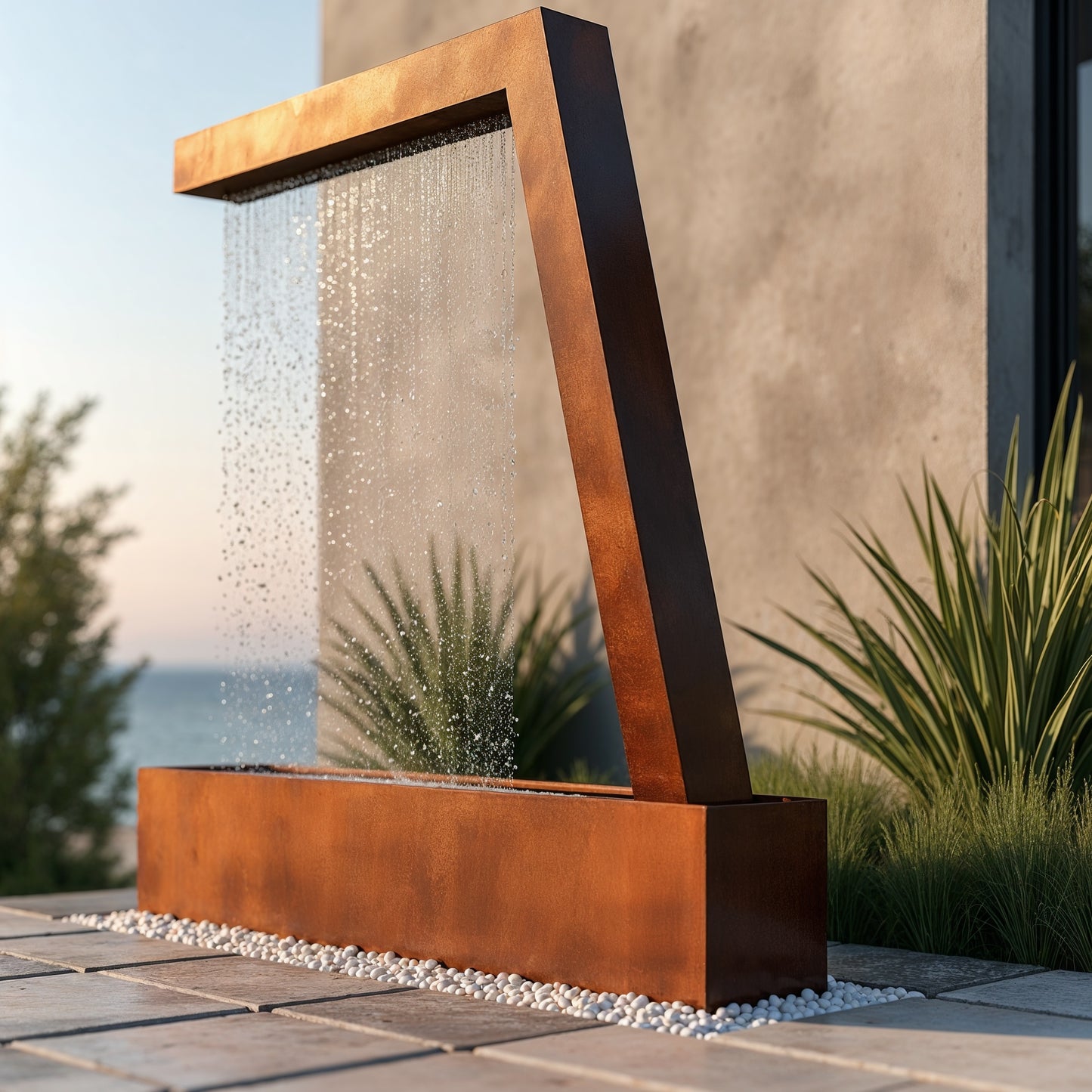 Rain Curtain Fountain L